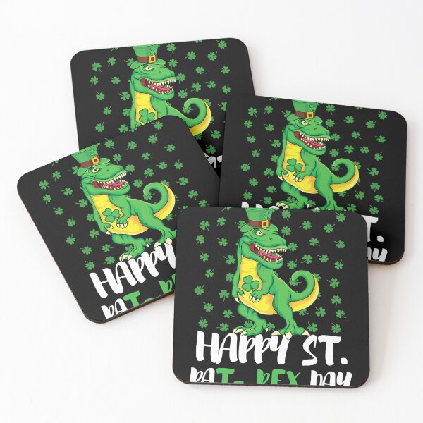 Item preview, Happy St PaT-Rex Dinosaur Saint Patrick's Day designed and sold by BalladOfZeus.