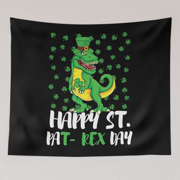 Item preview, Happy St PaT-Rex Dinosaur Saint Patrick's Day designed and sold by BalladOfZeus.