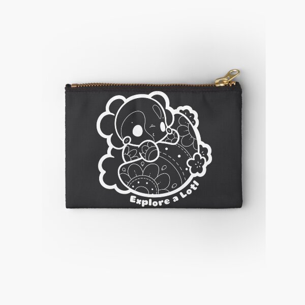 Item preview, Explore a Lotl | White Line Art Axolotl Illustration designed and sold by evybenita.