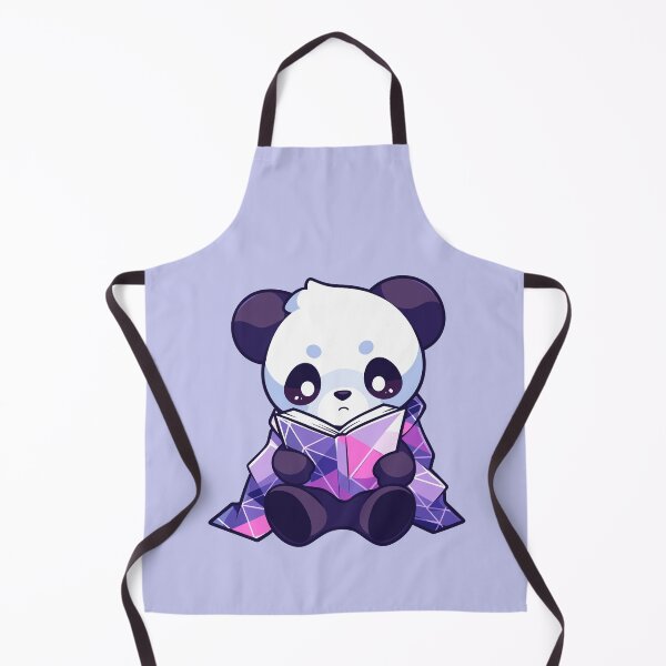 Item preview, Purple Panda Reading A Book designed and sold by SweetClicks123.
