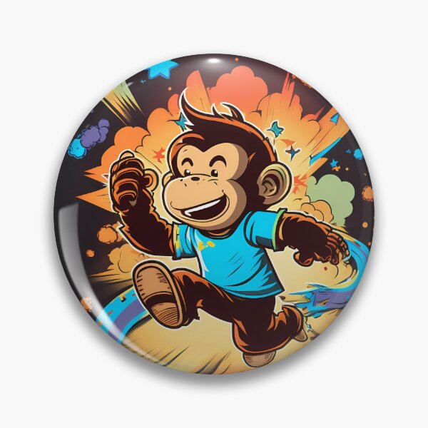 Item preview, “Intergalactic Journey of a Star Monkey” designed and sold by Art-Vortex-fr.