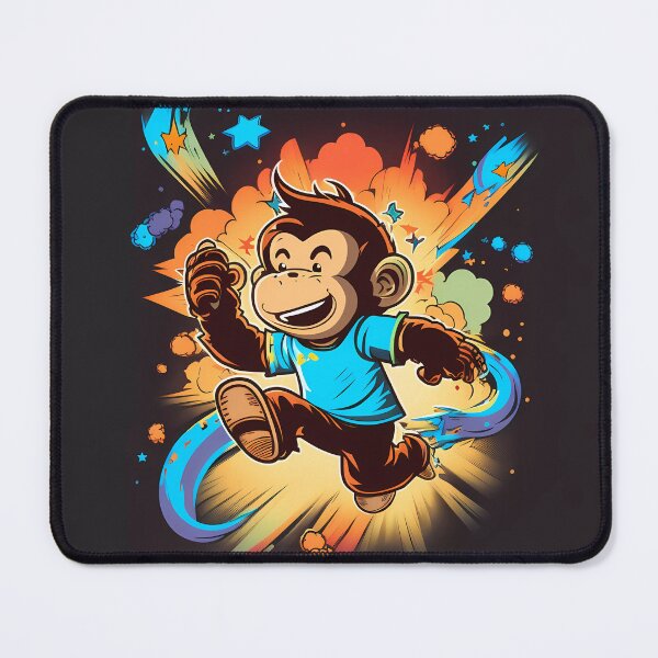 Item preview, “Intergalactic Journey of a Star Monkey” designed and sold by Art-Vortex-fr.