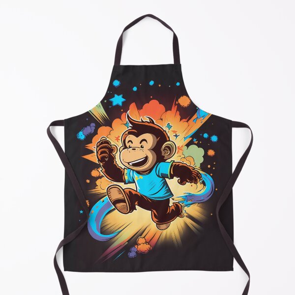 Item preview, “Intergalactic Journey of a Star Monkey” designed and sold by Art-Vortex-fr.