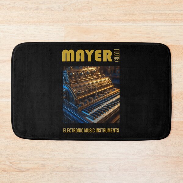 Artikelvorschau, Mayer EMI, electronic music instruments - brand merchandising entworfen und verkauft von Pflugart.