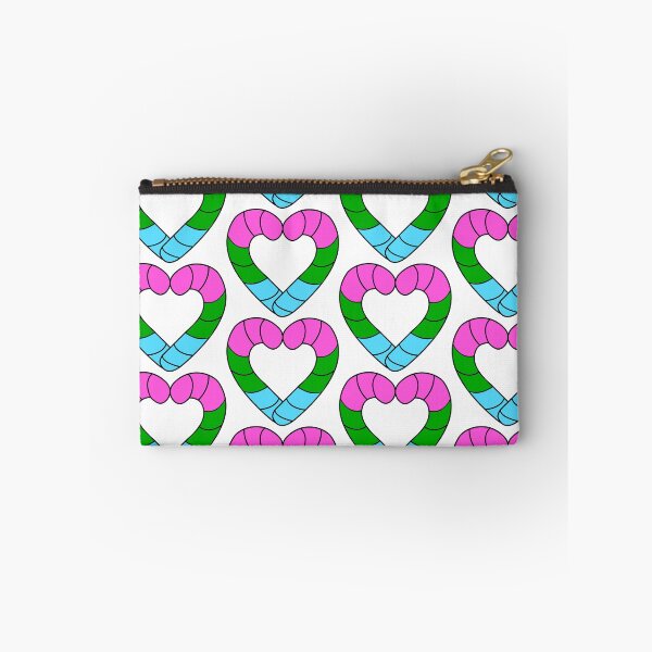 Item preview, Polysexual Pride Candy Cane designed and sold by HarveyHandcraftsandDesigns.