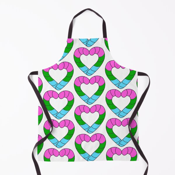 Item preview, Polysexual Pride Candy Cane designed and sold by HarveyHandcraftsandDesigns.