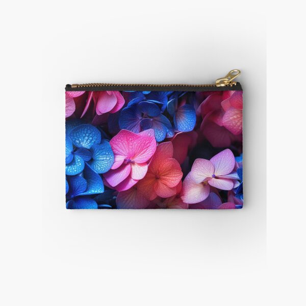 Item preview, Hydrangea Tile 22: Blue Skies and Pastel Puffs Dancing in Nature's Confetti Bowl designed and sold by TheBrainArt.