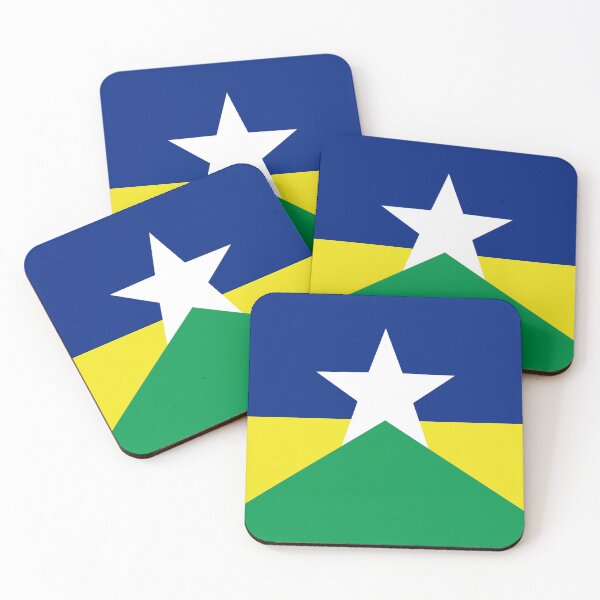 Item preview, Flag of Rondonia state (Federative Republic of Brazil, Rondônia) designed and sold by Danler.