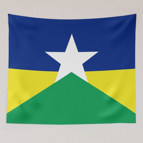 Item preview, Flag of Rondonia state (Federative Republic of Brazil, Rondônia) designed and sold by Danler.