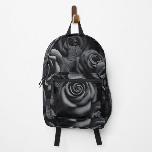 Item preview, Floral black roses seamless pattern designed and sold by ooHalloo.
