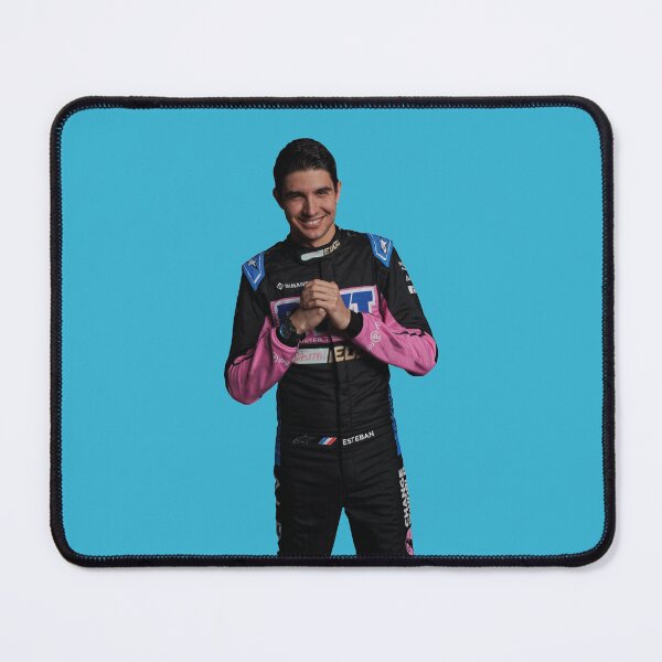 Item preview, Esteban Ocon F1 Driver in race suit Alpine F1 Team Pierre Gasly designed and sold by FormulaGTee1.