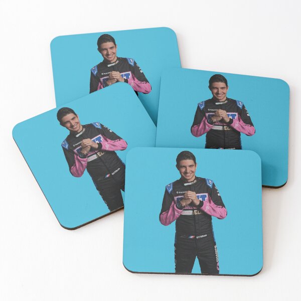 Item preview, Esteban Ocon F1 Driver in race suit Alpine F1 Team Pierre Gasly  designed and sold by FormulaGTee1.