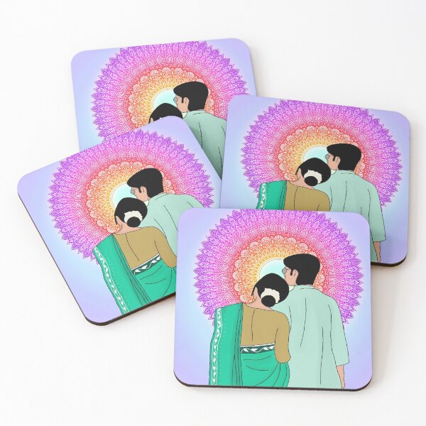 Item preview, couple mandala  designed and sold by mamta-art.