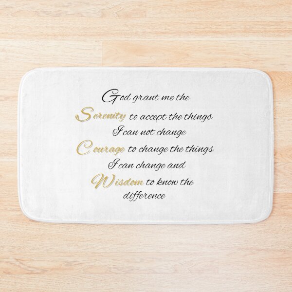 Item preview, Serenity Prayer Cursive designed and sold by UnlockKnowledge.
