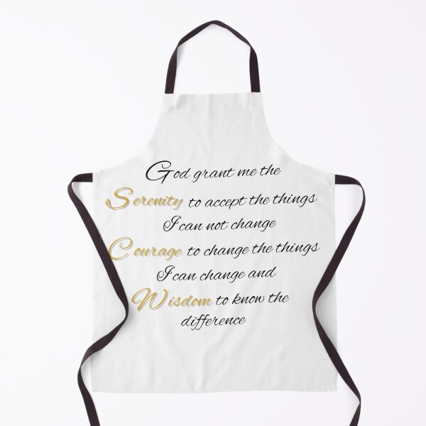Item preview, Serenity Prayer Cursive designed and sold by UnlockKnowledge.