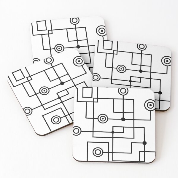 Item preview, circle and square designed and sold by BranketRabbit.
