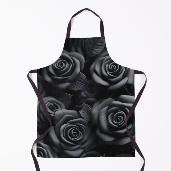 Item preview, Floral black roses seamless pattern designed and sold by ooHalloo.