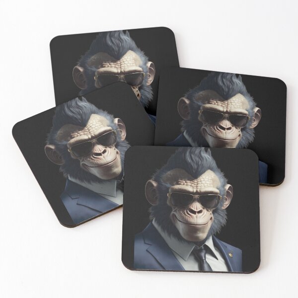 Item preview, Smart Ape Style: Avatar in Dapper Suit and Shades designed and sold by iQuorra.