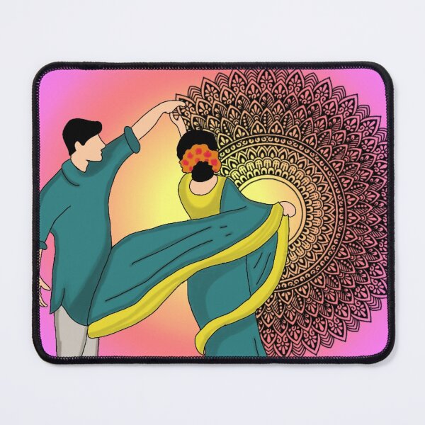 Item preview, couple mandala designed and sold by mamta-art.