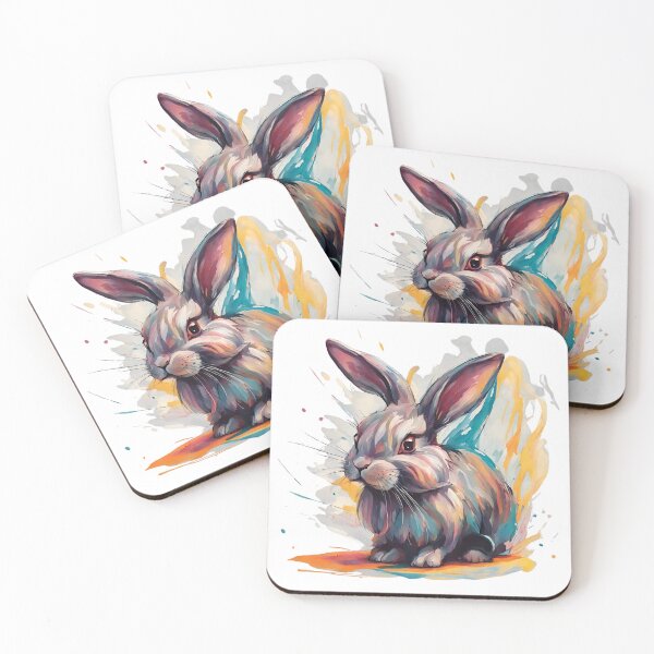 Item preview, Painted Rabbit designed and sold by LittleGoblinPrs.