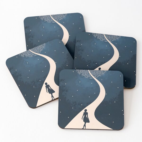 Item preview, Alone Girl in Graphic with stars designed and sold by MalakShams.