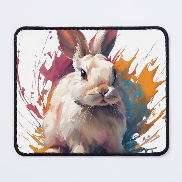 Item preview, Bright Painted Rabbit designed and sold by LittleGoblinPrs.