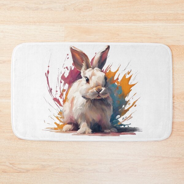 Item preview, Bright Painted Rabbit designed and sold by LittleGoblinPrs.