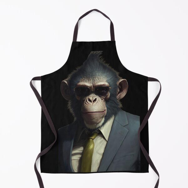Item preview, Sleek Primate Style: Avatar with Sophisticated Suit and Shades designed and sold by iQuorra.