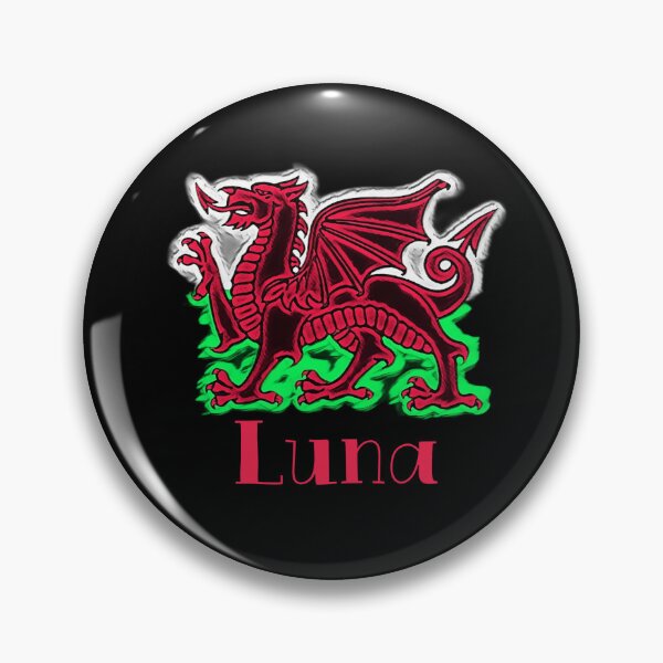 Artikelvorschau, LUNA CYMRU DRAIG GOCH DRACHE ROT entworfen und verkauft von Marni Scofidio Desi9ns.