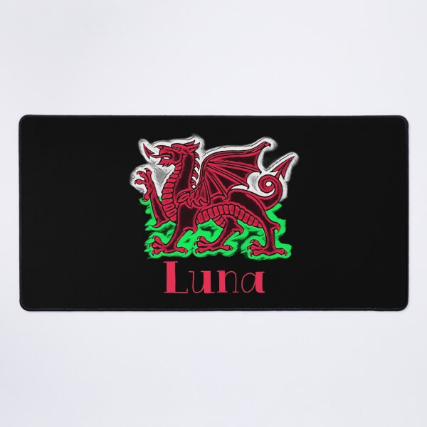 Item preview, LUNA CYMRU DRAIG GOCH DRAGON RED designed and sold by Marni Scofidio Desi9ns.