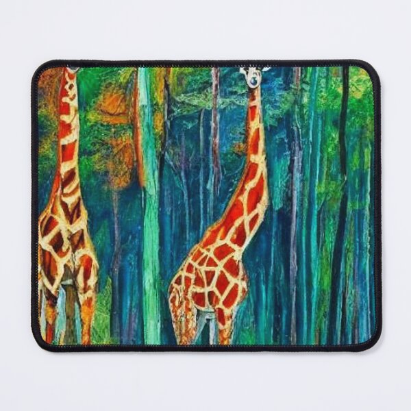 Item preview, Giraffes at forest edge designed and sold by George Hutton Hunter.