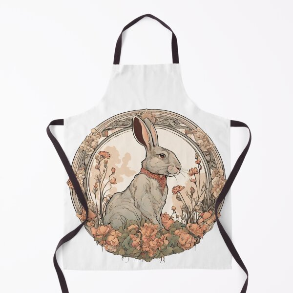 Item preview, Art Nouveau Rabbit 3 designed and sold by LittleGoblinPrs.