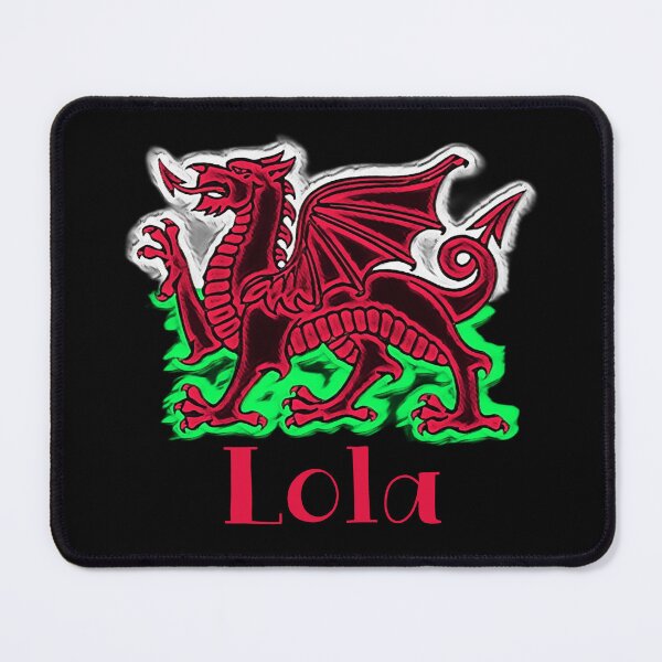 Item preview, LOLA CYMRU DRAIG GOCH DRAGON RED designed and sold by Marni Scofidio Desi9ns.