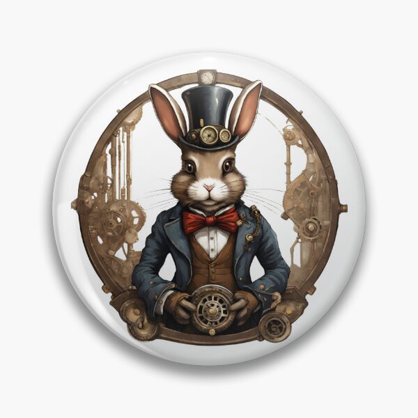 Item preview, Steampunk Rabbit 2 designed and sold by LittleGoblinPrs.