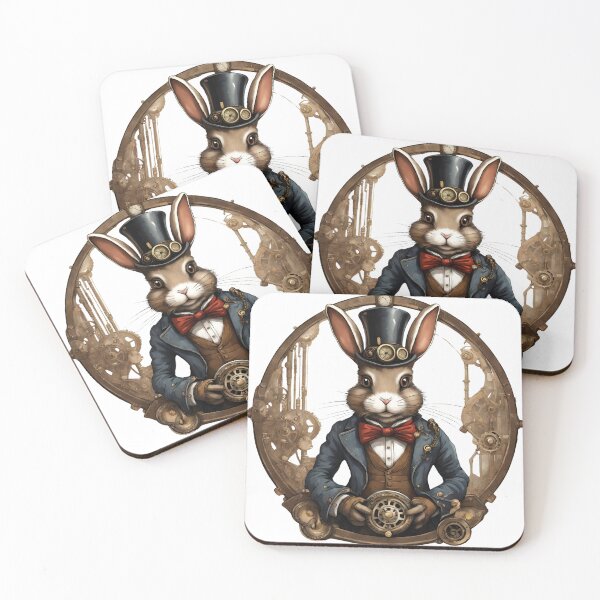 Item preview, Steampunk Rabbit 2 designed and sold by LittleGoblinPrs.
