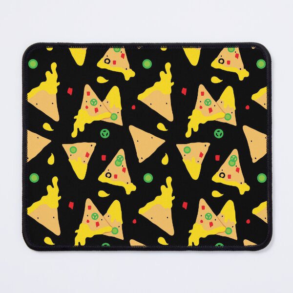 Item preview, Nachos Chips and Cheese Food Pattern designed and sold by HotHibiscus.