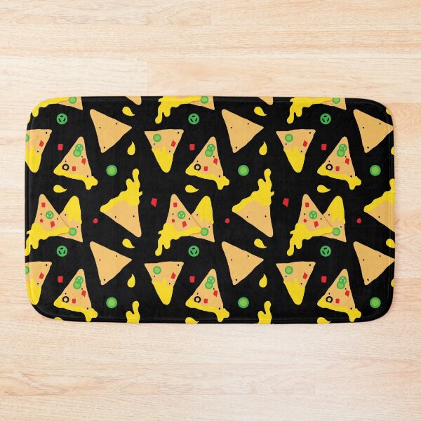 Item preview, Nachos Chips and Cheese Food Pattern designed and sold by HotHibiscus.