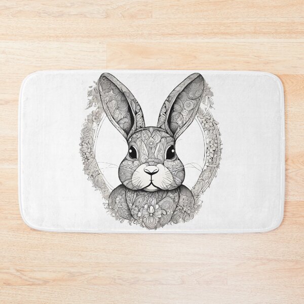 Item preview, Doodle Rabbit designed and sold by LittleGoblinPrs.