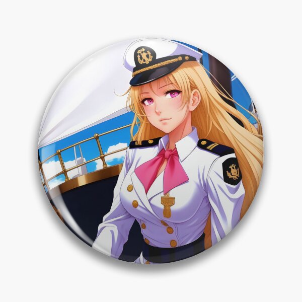 Item preview, anime girl (ship captain girl) designed and sold by Galactic-Paints.
