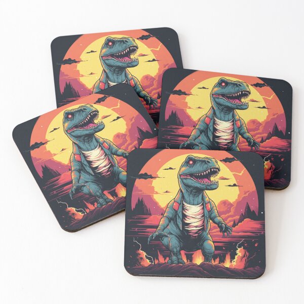 Item preview, Dinosaur on fire designed and sold by PeaceeandLovee.