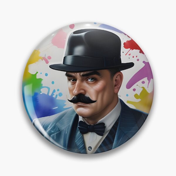 Item preview, Hercule Poirot Fan Art designed and sold by Feebleeona.