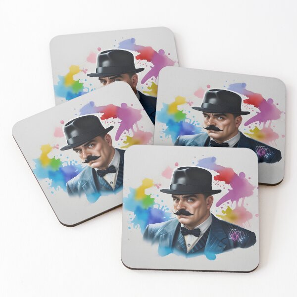 Item preview, Hercule Poirot Fan Art designed and sold by Feebleeona.
