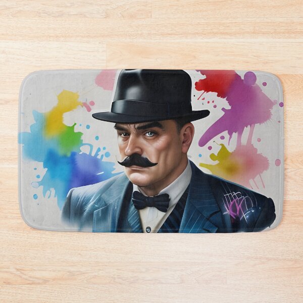 Item preview, Hercule Poirot Fan Art designed and sold by Feebleeona.