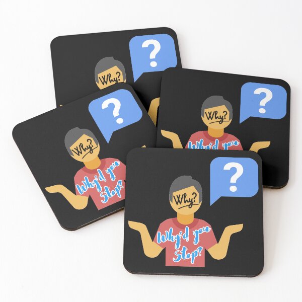 Item preview, Why’d you stop? designed and sold by Kid Wits Ink  "Wise enough to leave a lasting impression!".