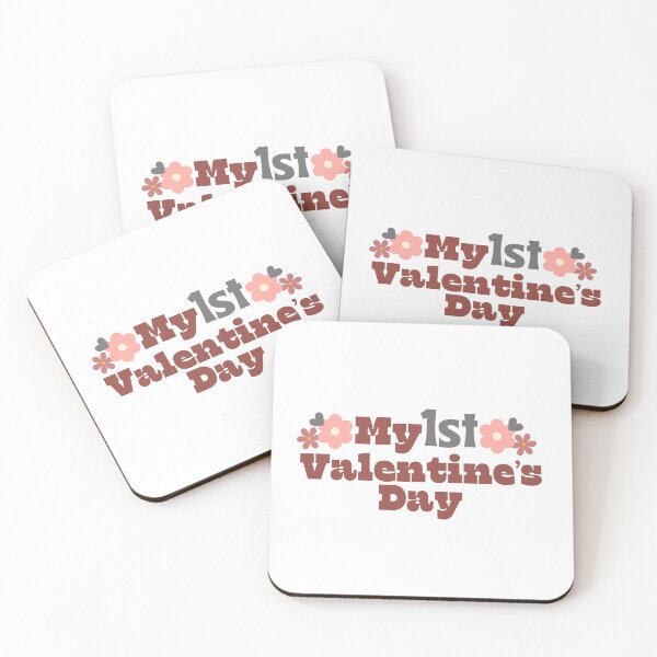 Item preview, Valentine's Day Gifts Cute Flowers Newborn Design My 1st Valentine's Day designed and sold by TheVirtualSpace.