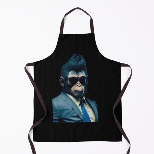Item preview, Stylish Primate Impression: Avatar in Sleek Suit and Shades designed and sold by iQuorra.