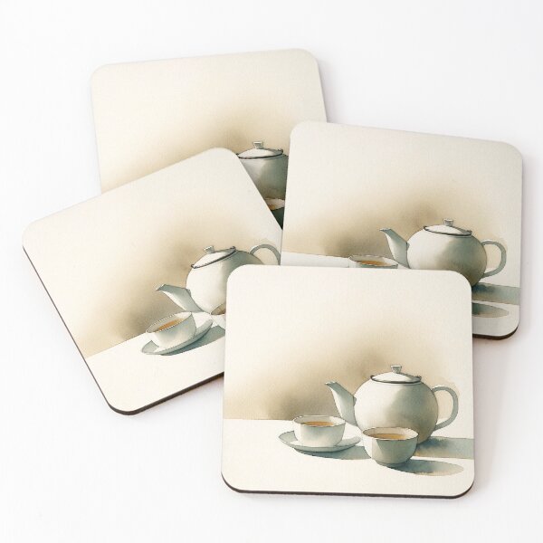 Item preview, Teatime designed and sold by MoxisWatercolor.