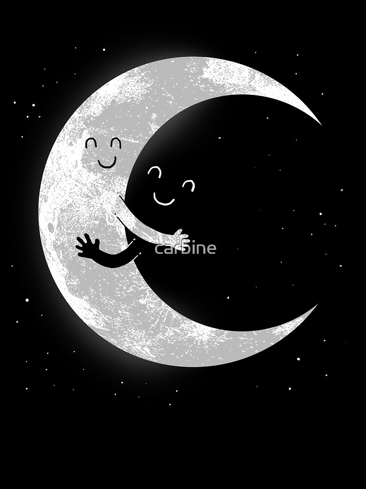 Thumbnail 2 of 2, Baby T-Shirt, Moon Hug designed and sold by carbine.