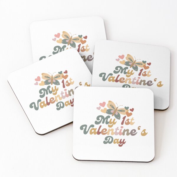 Item preview, Valentine's Day Gifts Butterfly Newborn Design My 1st Valentine's Day designed and sold by TheVirtualSpace.