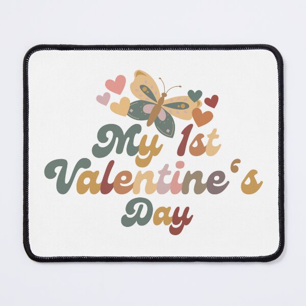 Item preview, Valentine's Day Gifts Butterfly Newborn Design My 1st Valentine's Day designed and sold by TheVirtualSpace.